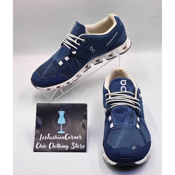 On Cloud 5 Women's Blue Athletic Running Shoes Size 8.5 2637 - Picture 1 of 16